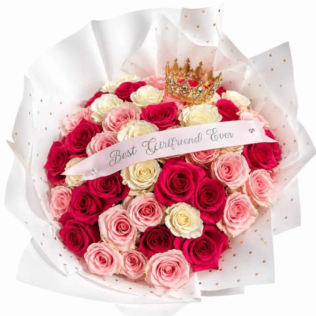 Her Majesty (50 roses)