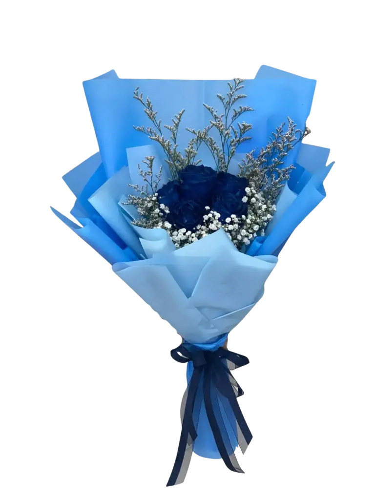 Royal Blue Elegance Bouquet