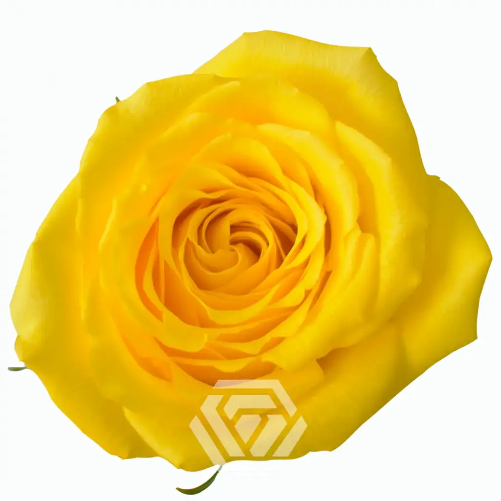 40cm Roses Yellow GoldFinch 