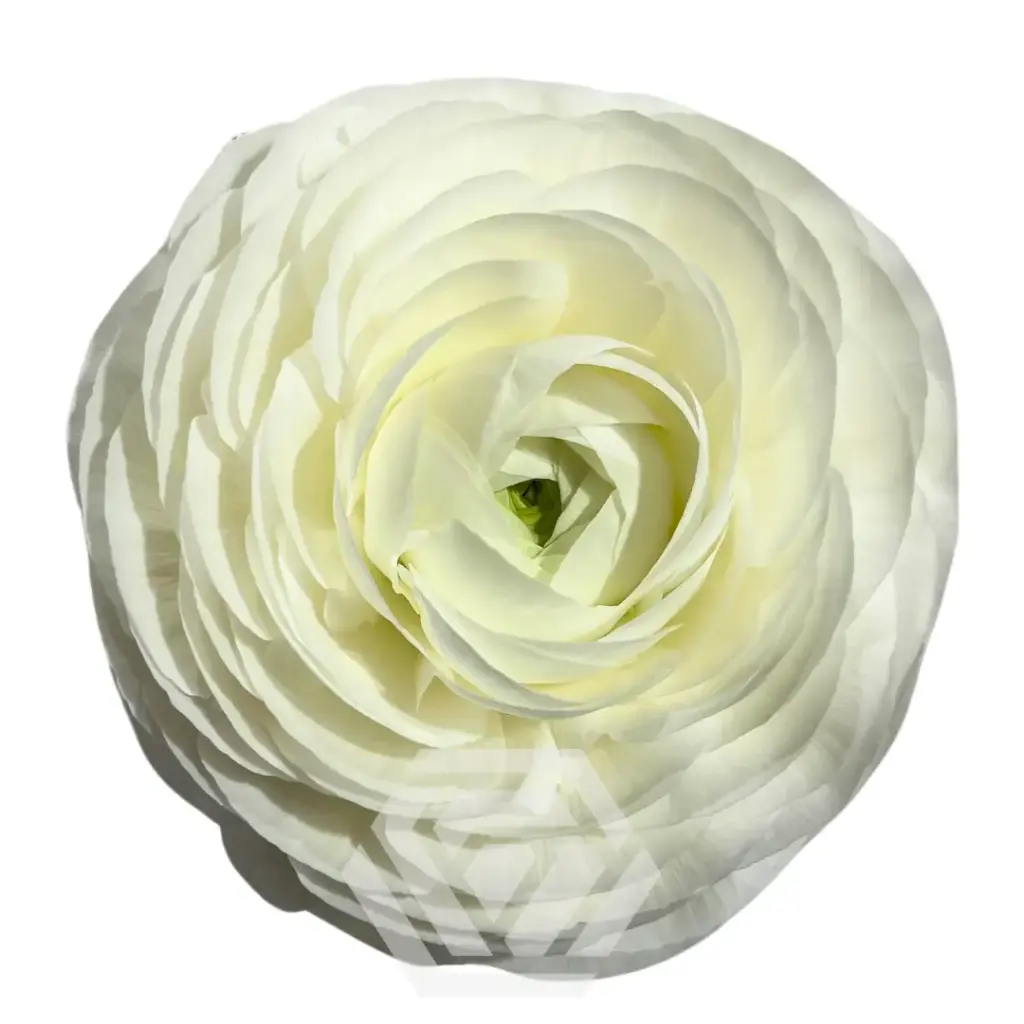 40cm Ranunculus White Bianco