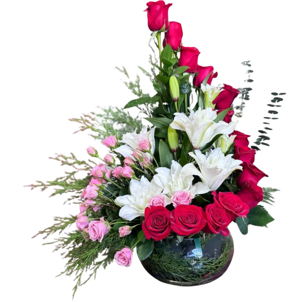 The Blooming Whisper (14 roses)