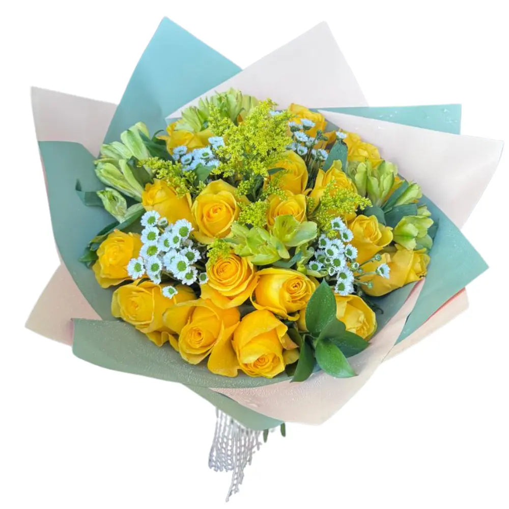 Lemon Love (24 roses)