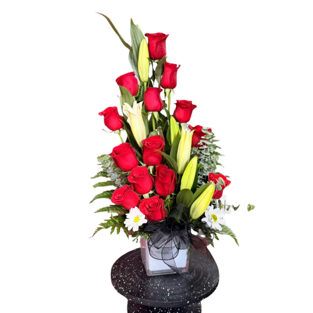 Everlasting Elegance (14 roses)