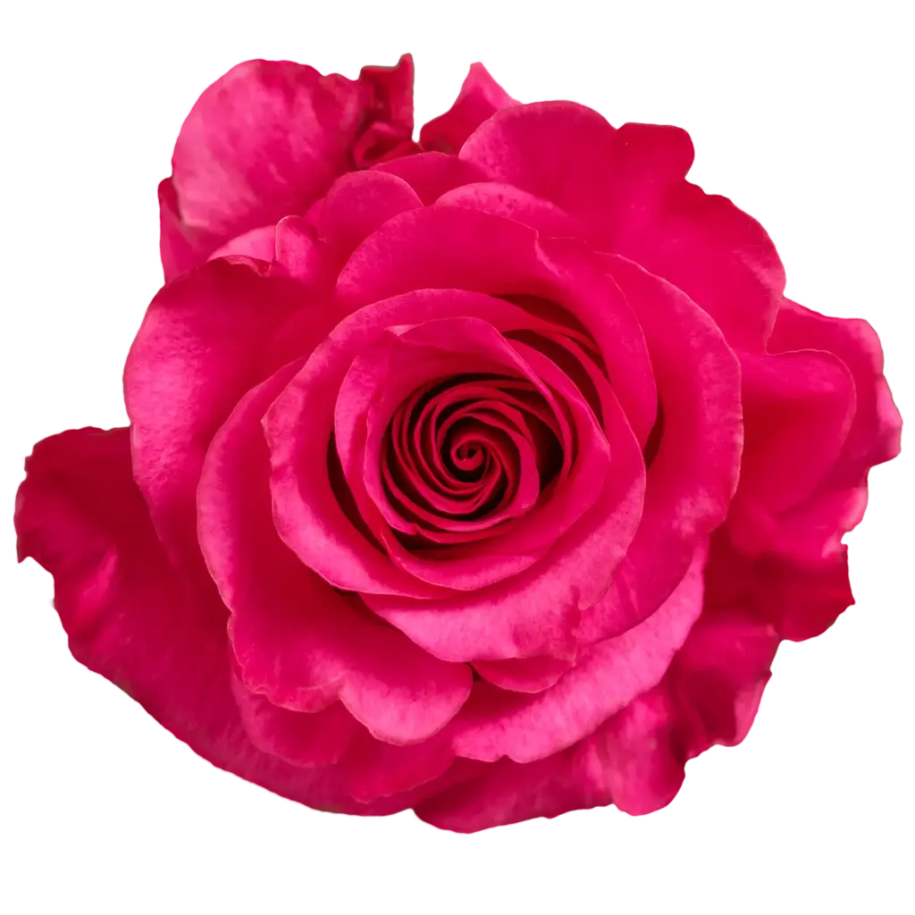 50cm Roses Hot Pink Brave