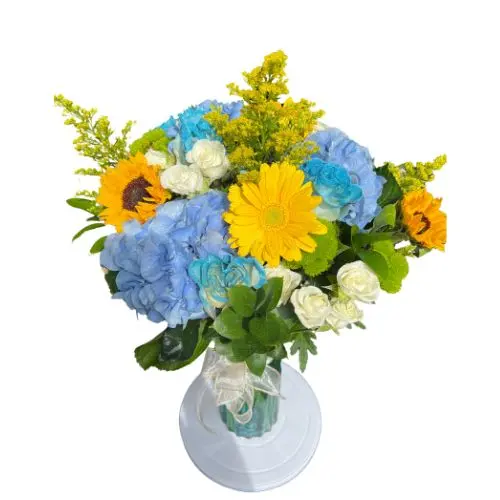 Blue Blue God Love You