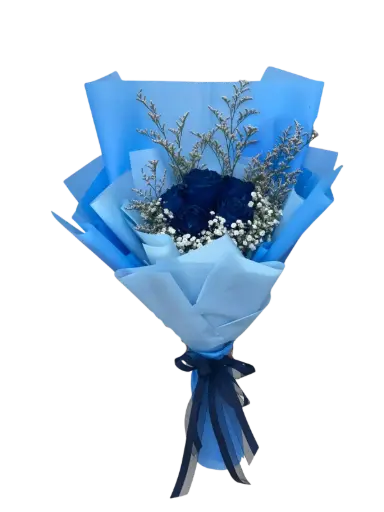 Royal Blue Elegance Bouquet