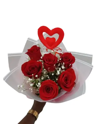 Sweetheart Stems(6 Roses)